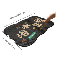 Bathroom Mat, Diatomaceous Earth Bath Rug, Quick Dry, Non-Slip, Absorbent, Thick Floor Carpet