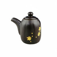 Japanese Design Soy Sauce Dispenser Ceramic Soy Sauce Pot Long-Lasting