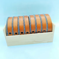Drum with Holder Foldable Wooden Hand Drum Versatile Percussion Instrument for Beginners