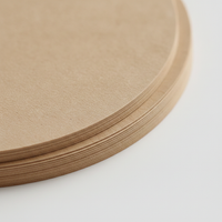 Round Drawing Paper White Cardboard Black Thick Cardboard 200g Kraft Paper Painting Paper White Cardboard Handmade Hard Cardboard