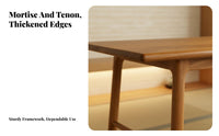 Serene Serene-like Meditation Table Table Song period artistic designs Wooden Desk Minimalist artistic design Household Furniture for Minimalists, residents, Living Room, Home Office