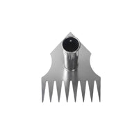 2 in 1 Hoe Rake Multi-Functional Two-Sided Head Hoe Rake Heavy Duty for Farm