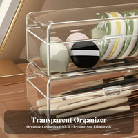 Lidded Brush Container Large Capacity Lidded Brush Canister with Pearls