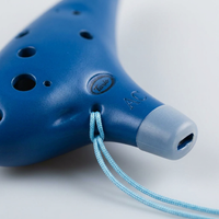 12 Hole Alto Ocarina for Beginners, Musical Instrument Resin Ocarina with Lanyard and Mouthpiece Cap, Ocarina Hole Alto Learner