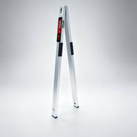 Digital Measuring Straightedge Silver-Gray Foldable Measuring Ruler for Flatness