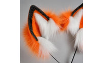 Animal Ears and Tail Set Soft Animal Costume Set Easy to Wear for Cosplayers, Cosplay, Halloween