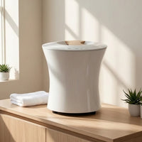 LED Indicator Lights Towel Warmer Container Glossy Towel Heating Container Easy to Use Appliance Stainless for Estheticians