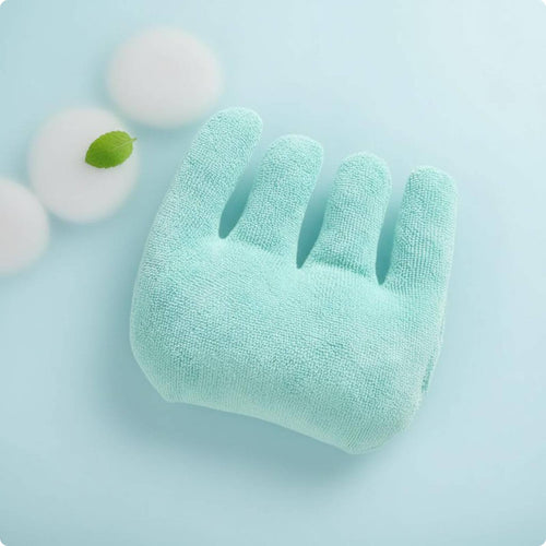 Finger Grip Pad Soft Terry Cloth 4 Finger Grip Exerciser Absorbent for Seniors