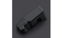 Embossed Minus Symbol Negative Battery Terminal Cover Side Cutout Battery Negative Terminal Cap Molded Vehicle Hardware Rectangular
