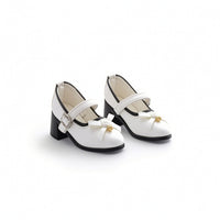 Classic Strap Doll Shoes Miniature BJD Doll Shoes Elegant for Collection Display