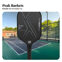 Lightweight T700 Carbon Fiber Pickleball Paddle Abrasion-Resistant Carbon Fiber Pickleball Paddle Large Sweet Area for Tournaments, Training