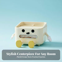 Multifunctional Tissue Box Modern Design Tissue Box with Organizer long-lasting