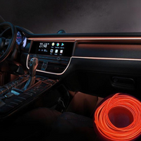 USB EL Wire, flexible car lighting