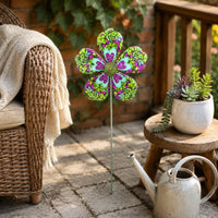 Blossom Garden Stake 3D Design Blossom Yard Stake Artisanal Design