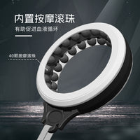 Hand Crank Hula Hoop Arm Exerciser with Smart Counting Wrist Ball