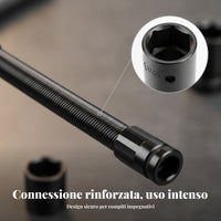 Adattatore da 1/2 Pollice Anti Caduta Adattatore a Impatto Flessibile Metallo