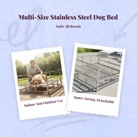Stainless steel dog bed mesh