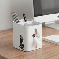 Creative Character Tissue Holder High Capacity Desktop Organizer for Living Room