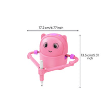 Guided Drawing Robot Educational Robot with Drawing Arm Screennon-Digital Toy Interactive for Children, Preschoolers, Toddlers, Playroom, Homeschool, Classroom