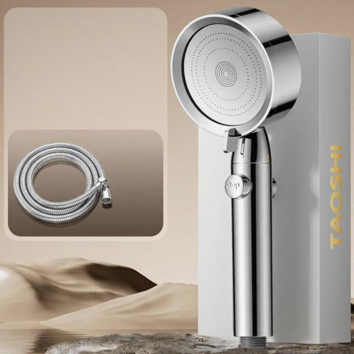 304 stainless steel high-pressure shower