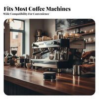 304 Stainless Steel Espresso Tamper Improves Consistency Espresso Distribution Tool Easy to Clean for Baristas