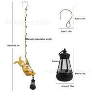 Animal-Shaped Solar-Powered Garden Hanging Decor