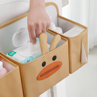 Baby Crib Hanging Storage Organizer with Multi-function, Cartoon Style, Hanging Type