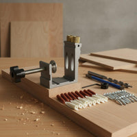 47 Pieces Angled Hole Drilling Jig Long-Lasting Aluminum Alloy 15 Degree Guide