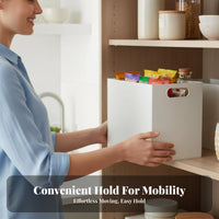 Stackable accessible-frontFront container Minimalist & design Organizer Box even Rounded Corners