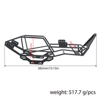 半管式车架 金属焊接防滚猪笼架1/10 Axial SCX10 90027 RC攀爬车