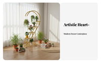 Heart-Shaped blossom Pot storage areaSaving Home Furnishing Anti-Tipping Safety