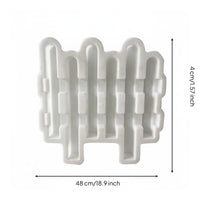 Flower Bed Border Form Reusable Lawn Border Form Easy Release Cement Border Form for Gardeners, Park, Yard, Walkway