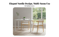 arcd rear Dining Chair Nordic design Accent Seat Modern Aesthetic for Families