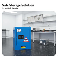 Storage Cabinet Twin-Wall Construction Cabinet Lockable for Researchers, Mechanics, Factories, Workshops, Workshop