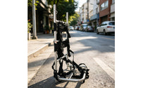 Aluminum Backpack Frame Pack Frame Lightweight Foldable Backpack Trolley for Fishermen