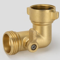 Ball Valve Hose Connector Quick Connect Plumbing Hardware Long-Lasting