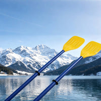 2 Pieces Inflatable Boat Paddle 120 Cm Plastic Boat Oar Strong for Rafting