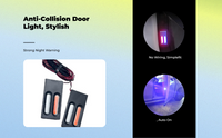 Waterproof LED car door warning light
