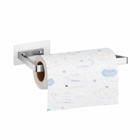 Wrap Dispenser and Kitchen Paper Roll Holder for Home Cooks, Wall Mounted or Under Cabinet Towel for