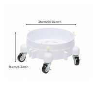 buckets Stand with Wheels Easy to Assemble buckets Stand Quick Assembly for Cleaners, Cleaning, Car Washing