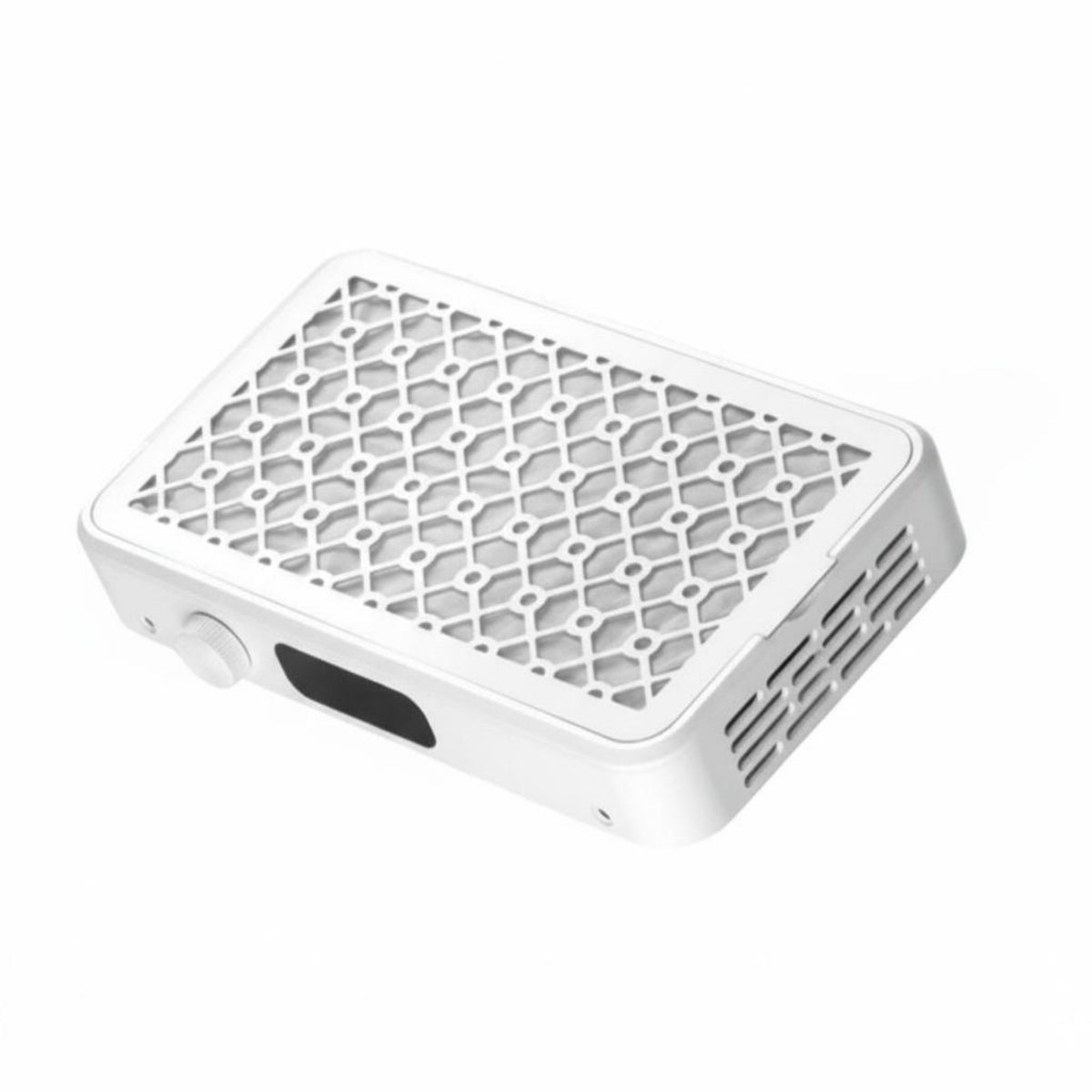 Quiet Operation Twin Fan Nail Dust Extractor Attachable Cover Nail Dust Collector LED Display for Manicurists