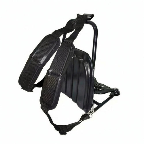 Backpack Brush Frame Cylindrical Metal for Yard Maintenance, Landscapers