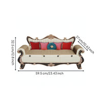 Cat Scratcher Sofa Vintage-Style Cat Sofa Bed Ornate for Cats, Kittens