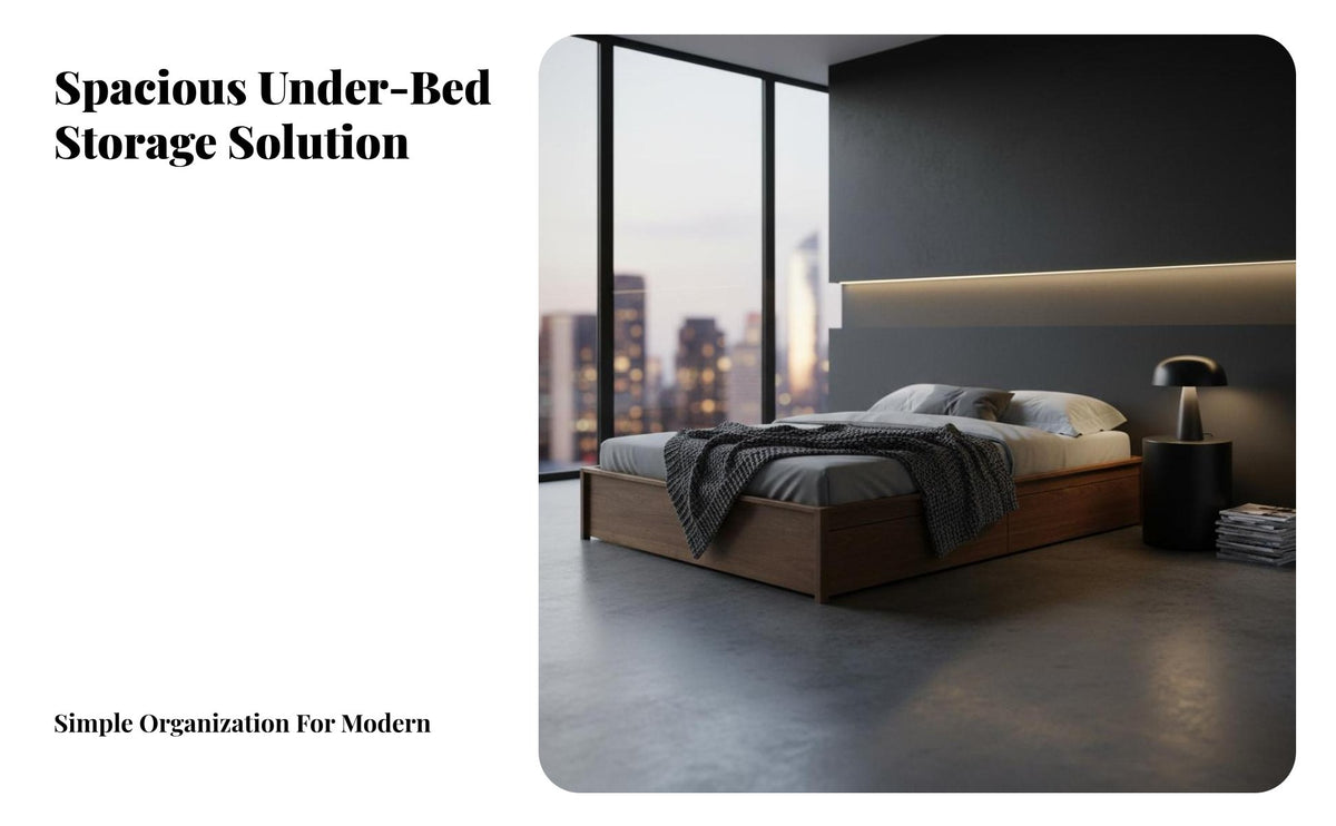 Gas elevate Storage Frame Space-Saving raiseup Bed Base Headboardless Bedroom Furniture for Apartment Dwellers, partners, Small Living Spaces, Guest Room
