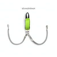 Via Ferrata Lanyard Elastic Energy Absorbing Lanyard via Ferrata Set Stretchable Gear Long-Lasting for Climbers, Climbing