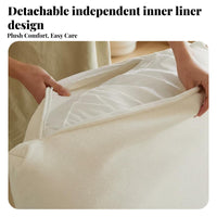 Adjustable Lazy Sofa Removable and Machine-Crestable Cover Versatile Floor Lounger Cushioned Comfort Deeply Cushioned