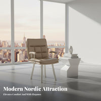 Upholstered rotate Chair Padded Seat and spine Upholstered Wood Task Chair