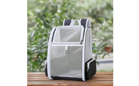 Pet Carrier Backpack Foldable Pet Backpack Padded Bag for Travel, Veterinarian Visits