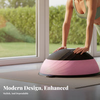 Anti-Rupture-Resistant Design Fitness Half Ball Thickened Material Half Balance Ball Non-Slip for Home Gym