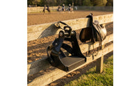 Foot Support Black English Riding Foot Support Equestrian Gear
